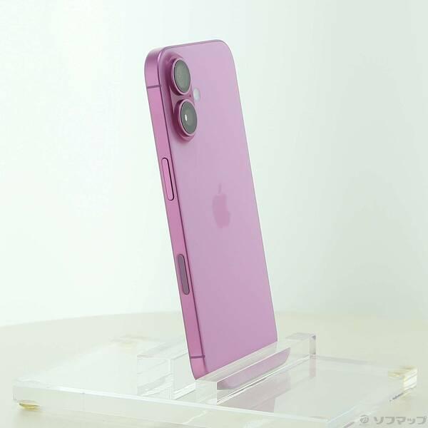 〔中古〕Apple(アップル) iPhone16 256GB ピンク MYDY3J／A SIMフリー〔377-ud〕 |  | 03
