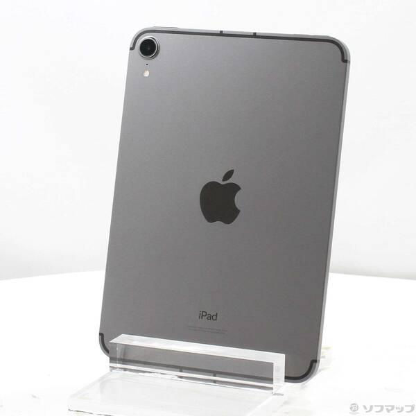 〔中古〕Apple(アップル) iPad mini 第6世代 64GB スペースグレイ MK893J／A SIMフリー〔258-ud〕 | 