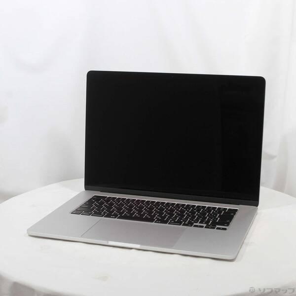 〔中古〕Apple(アップル) MacBook Air 15.3-inch Mid-2023 MQKR3J／A Apple M2 8コアCPU_10コアGPU 8GB SSD256GB シルバー 〔26.3 Tahoe〕〔377-ud〕 | 