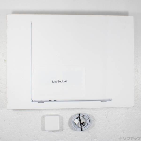 〔中古〕Apple(アップル) MacBook Air 15.3-inch Mid-2023 MQKR3J／A Apple M2 8コアCPU_10コアGPU 8GB SSD256GB シルバー 〔26.3 Tahoe〕〔377-ud〕 |  | 04