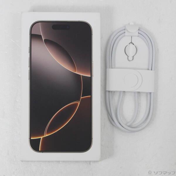 〔中古〕Apple(アップル) iPhone16 Pro 128GB デザートチタニウム MYMX3J／A SIMフリー〔198-ud〕 |  | 04