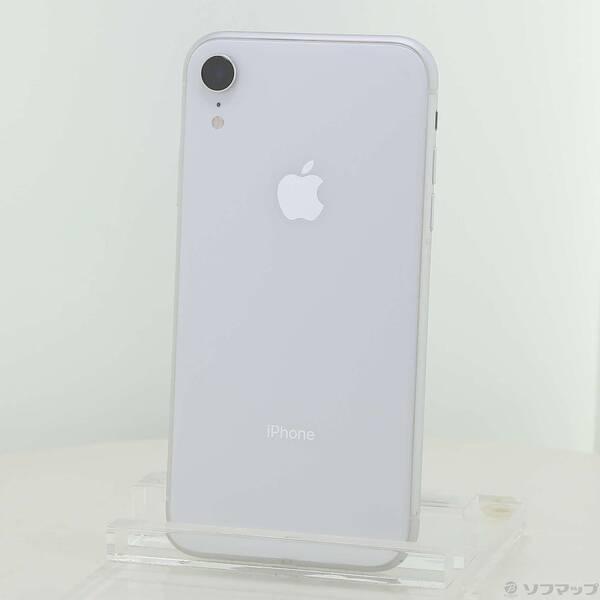 〔中古〕Apple(アップル) iPhoneXR 128GB ホワイト MT0J2J／A SoftBank〔269-ud〕 | 
