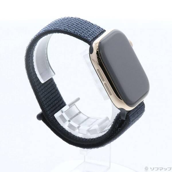 〔中古〕Apple(アップル) Apple Watch Series 11 GPS + Cellular 42mm ゴールドチタニウムケース アンカーブルースポーツループ〔377-ud〕 |  | 03