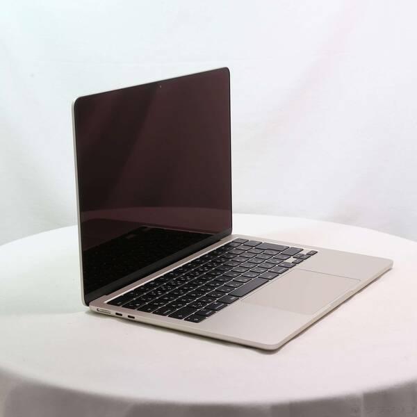 〔中古〕Apple(アップル) MacBook Air 13.6-inch Mid-2022 MLY13J／A Apple M2 8コアCPU_8コアGPU 24GB SSD512GB スターライト 〔26.3 Tahoe〕〔305-ud〕 |  | 03