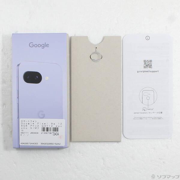 〔中古〕GOOGLE(グーグル) Google Pixel 9a 128GB アイリス G3Y12 docomo SIMフリー〔196-ud〕 |  | 04