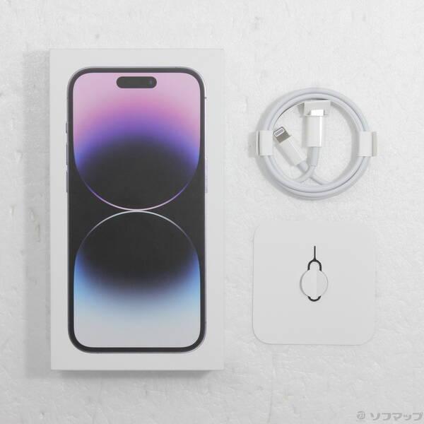 〔中古〕Apple(アップル) iPhone14 Pro 128GB ディープパープル MQ0F3J／A SIMフリー〔377-ud〕 |  | 04