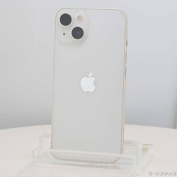 〔中古〕Apple(アップル) iPhone13 128GB スターライト MLND3J／A SIMフリー〔262-ud〕 | 