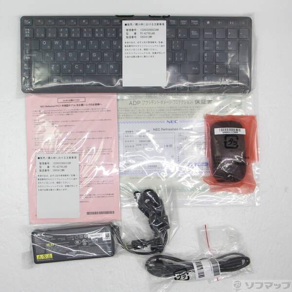 〔中古〕NEC(エヌイーシー) LAVIE A27 PC-A2795JAB ファインブラック 〔NEC Refreshed PC〕 ≪メーカー保証あり≫〔262-ud〕 |  | 04