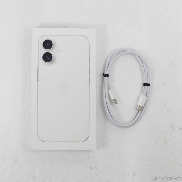 〔中古〕Apple(アップル) iPhone16 256GB ホワイト MYDX3J／A SIMフリー〔198-ud〕 |  | 04