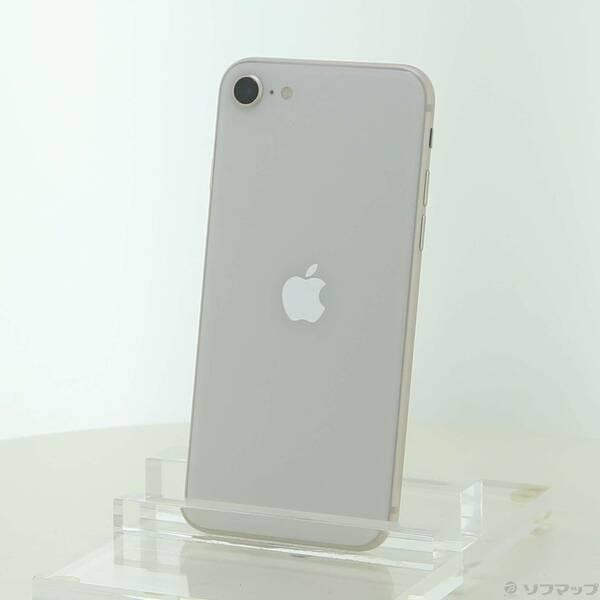 〔中古〕Apple(アップル) iPhone SE 第3世代 64GB スターライト MMYD3J／A SIMフリー〔377-ud〕 | 