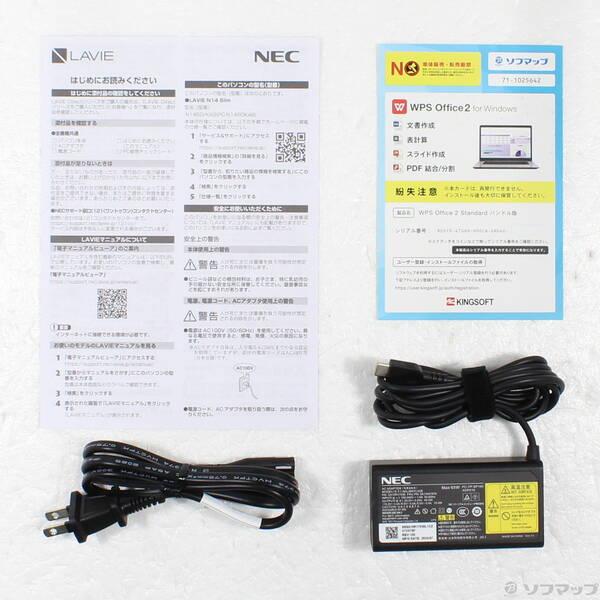 〔中古〕NEC(エヌイーシー) LAVIE N14 Slim PC-N145DKAB フロストブラック〔262-ud〕 |  | 04
