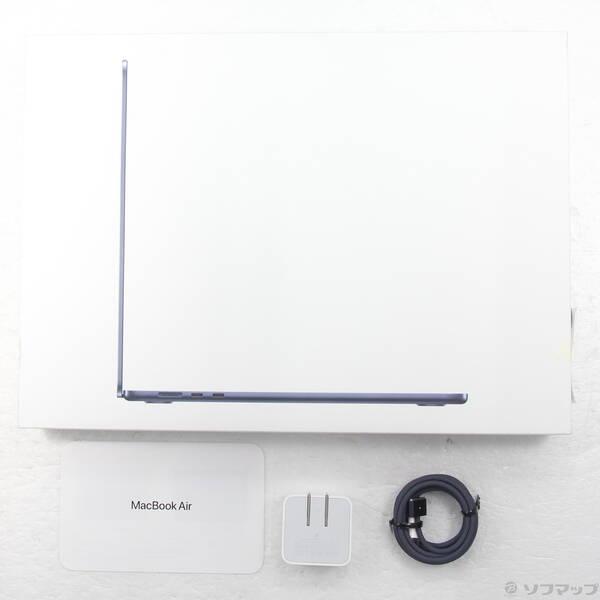 〔中古〕〔展示品〕 MacBook Air 15.3-inch Early-2025 MW1L3J／A Apple M4 10コアCPU_10コアGPU 16GB SSD256GB ミッドナイト 〔26.3 Tahoe〕〔258-ud〕 |  | 04