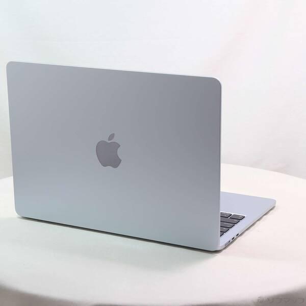 〔中古〕〔展示品〕 MacBook Air 13.6-inch Early-2025 MC6T4J／A Apple M4 10コアCPU_8コアGPU 16GB SSD256GB スカイブルー 〔26.3 Tahoe〕〔377-ud〕 |  | 02