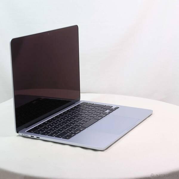 〔中古〕〔展示品〕 MacBook Air 13.6-inch Early-2025 MC6T4J／A Apple M4 10コアCPU_8コアGPU 16GB SSD256GB スカイブルー 〔26.3 Tahoe〕〔377-ud〕 |  | 03