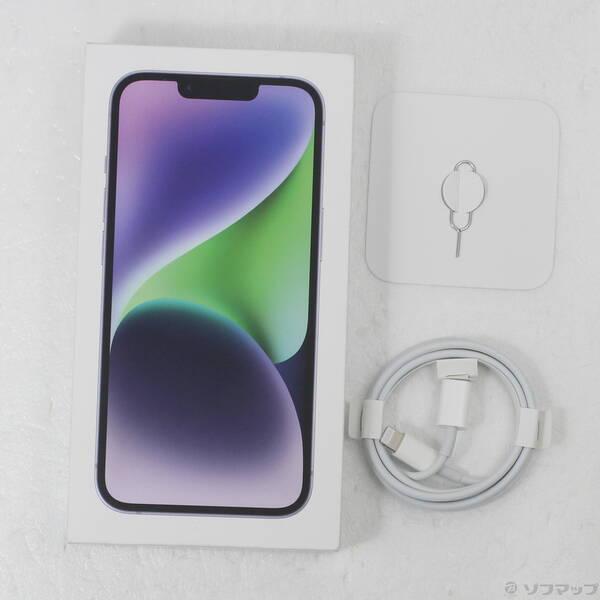 〔中古〕Apple(アップル) 〔展示品〕 iPhone14 512GB パープル MPX83J／A SIMフリー〔377-ud〕 |  | 04