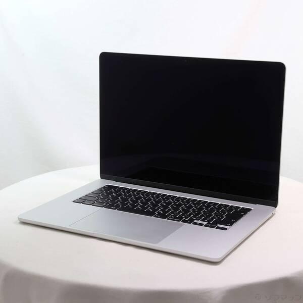 〔中古〕Apple(アップル) MacBook Air 15.3-inch Early-2024 MRYP3J／A Apple M3 8コアCPU_10コアGPU 8GB SSD256GB シルバー 〔26.3 Tahoe〕〔368-ud〕 | 