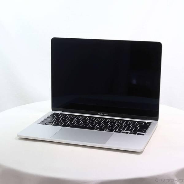 〔中古〕Apple(アップル) MacBook Pro 13.3-inch Late-2020 MYDC2J／A Apple M1 8コアCPU_8コアGPU 16GB SSD1TB シルバー 〔26.1 Tahoe〕〔344-ud〕 | 