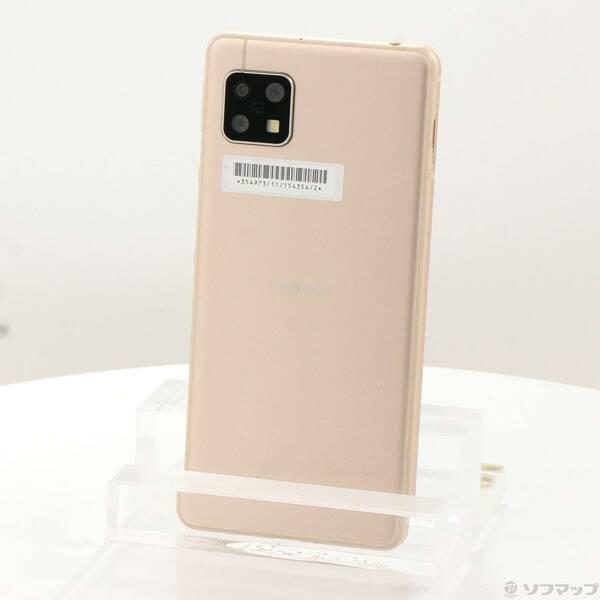 〔中古〕SHARP(シャープ) AQUOS sense5G 64GB ライトカッパー A004SH SoftBank〔352-ud〕 | 