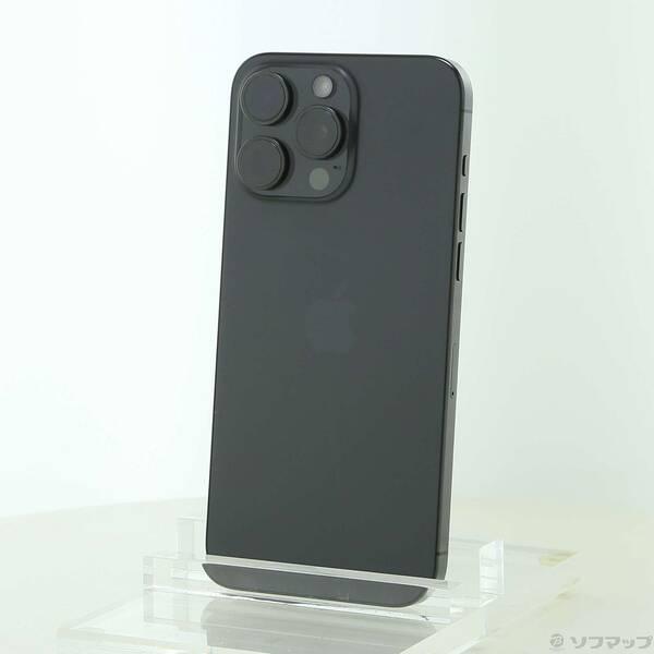 〔中古〕Apple(アップル) iPhone15 Pro Max 512GB ブラックチタニウム MU6U3J／A SIMフリー〔262-ud〕 | 