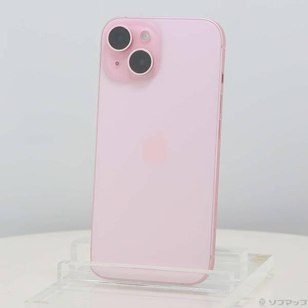 〔中古〕Apple(アップル) iPhone15 128GB ピンク MTMJ3J／A SIMフリー〔198-ud〕 | 