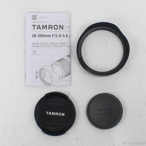 〔中古〕TAMRON(タムロン) 28-200mm F／2.8-5.6 Di III RXD (Model A071)〔198-ud〕 |  | 04