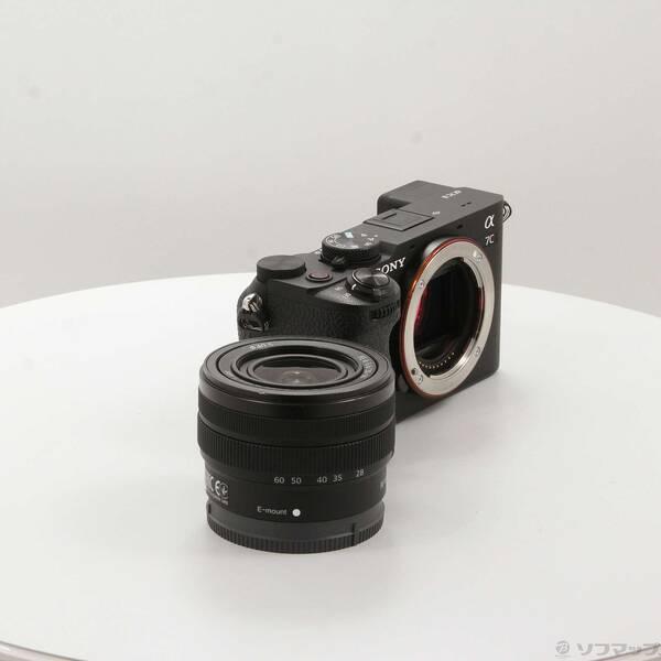 〔中古〕SONY(ソニー) α7C II ズームレンズキット ブラック ILCE-7CM2L〔258-ud〕の画像