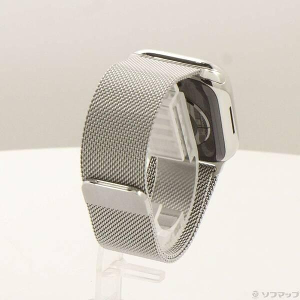 〔中古〕Apple(アップル) Apple Watch Series 7 GPS + Cellular 41mm シルバーステンレススチールケース シルバーミラネーゼループ〔344-ud〕 |  | 02
