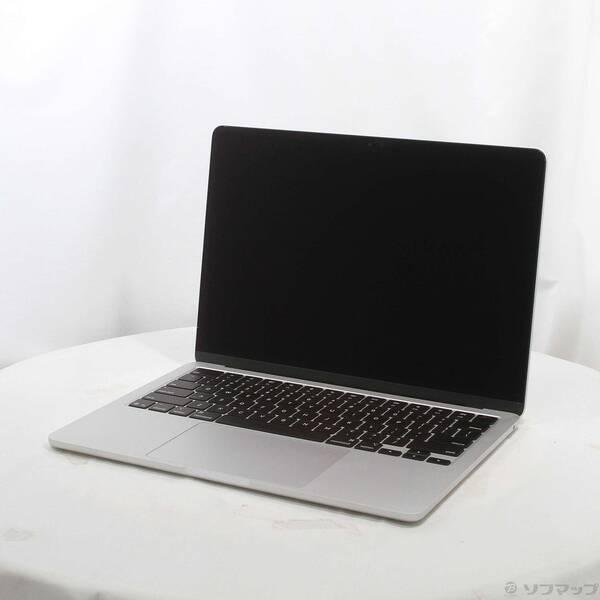 〔中古〕Apple(アップル) MacBook Air 13.6-inch Early-2025 MC654J／A Apple M4 10コアCPU_10コアGPU 24GB SSD512GB シルバー 〔26.3 Tahoe〕〔258-ud〕 | 