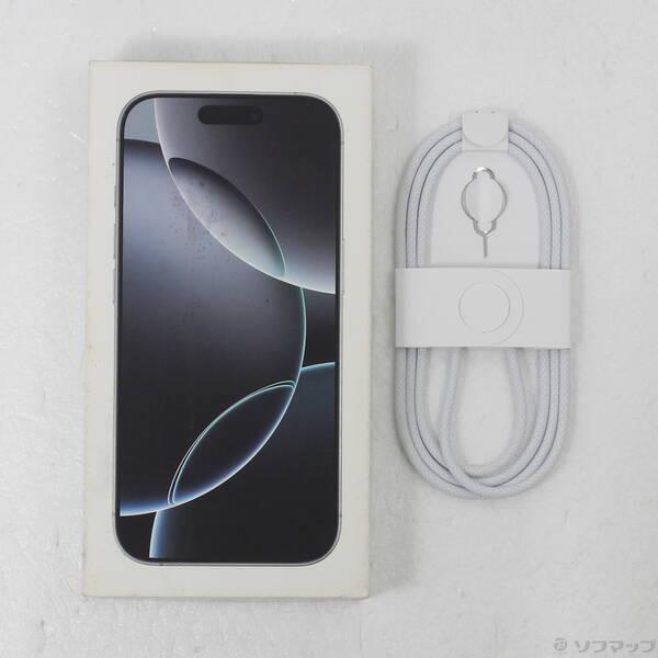 〔中古〕Apple(アップル) iPhone16 Pro 512GB ホワイトチタニウム MYN53J／A SIMフリー〔305-ud〕 |  | 04