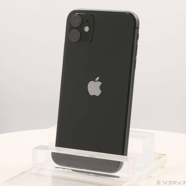 〔中古〕Apple(アップル) iPhone11 128GB ブラック MHDH3J／A SIMフリー〔247-ud〕 | 