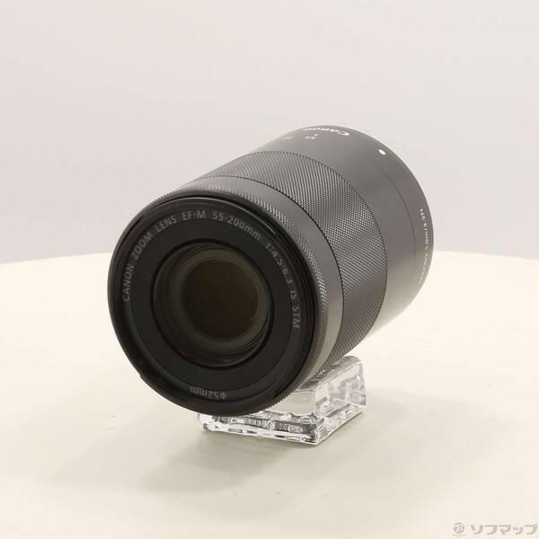 〔中古〕Canon(キヤノン) EF-M 55-200mm F4.5-6.3 IS STM グラファイト〔198-ud〕 | 