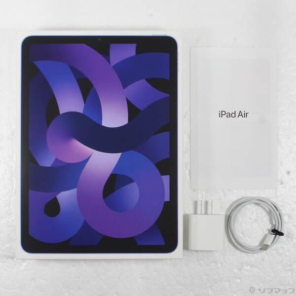 〔中古〕Apple(アップル) iPad Air 第5世代 64GB パープル MME23J／A Wi-Fi〔305-ud〕 |  | 04