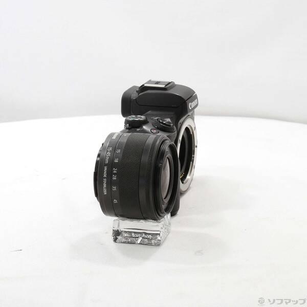 〔中古〕Canon(キヤノン) EOS Kiss M EF-M15-45 IS STM レンズキット ブラック〔349-ud〕 |  | 03