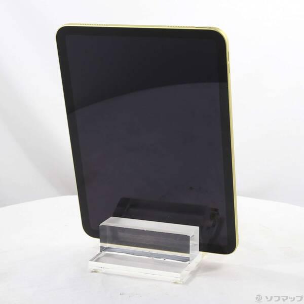 〔中古〕Apple(アップル) iPad 第10世代 64GB イエロー MPQ23J／A Wi-Fi〔258-ud〕 |  | 02