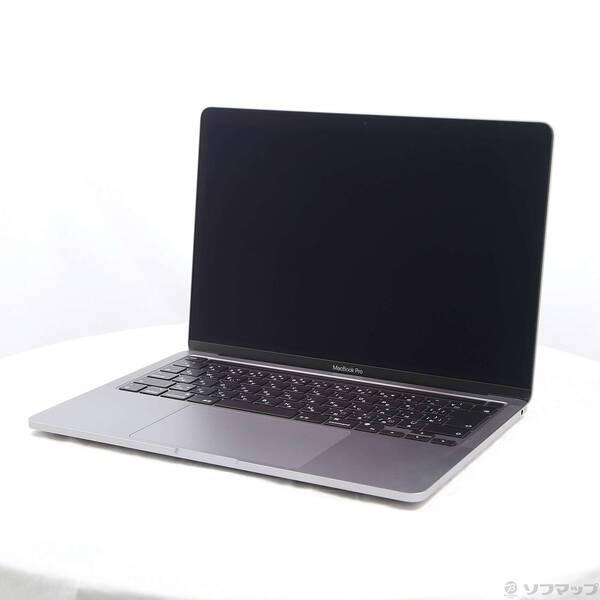 〔中古〕Apple(アップル) MacBook Pro 13.3-inch Late-2020 MYD92J／A Apple M1 8コアCPU_8コアGPU 8GB SSD512GB スペースグレイ 〔26.3 Tahoe〕〔251-ud〕 | 