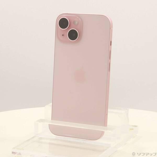 〔中古〕Apple(アップル) iPhone15 128GB ピンク MTMJ3J／A SIMフリー〔258-ud〕 | 