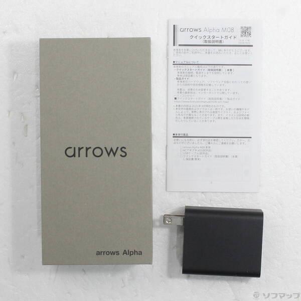 〔中古〕FCNT arrows Alpha 512GB ブラック PB8M0000JP SIMフリー〔269-ud〕 |  | 04