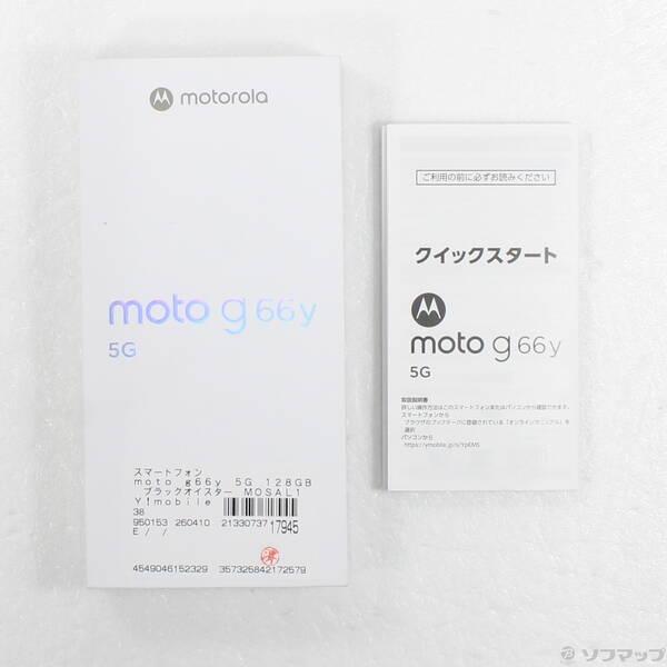 〔中古〕Motorola(モトローラ) moto g66y 5G 128GB ブラックオイスター MOSAL1 Y!mobile SIMフリー〔368-ud〕 |  | 04