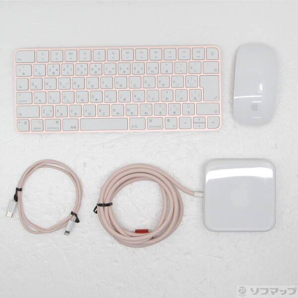 〔中古〕Apple(アップル) iMac 24-inch Mid-2021 MJVA3J／A Apple M1 8コアCPU_7コアGPU 8GB SSD256GB ピンク 〔26.3 Tahoe〕〔377-ud〕 |  | 04