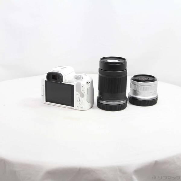 〔中古〕Canon(キヤノン) EOS R50 ダブルズームキット ホワイト〔251-ud〕 |  | 02