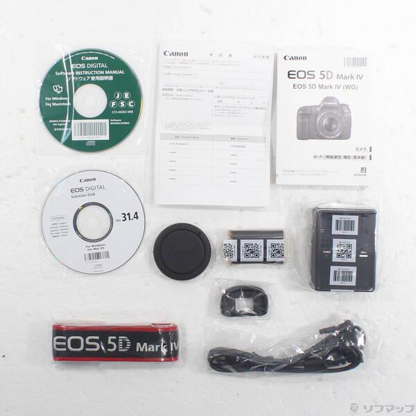 〔中古〕Canon(キヤノン) 〔展示品〕 EOS 5D MarkIV (3040万画素／SDXC／CF)〔262-ud〕 |  | 05