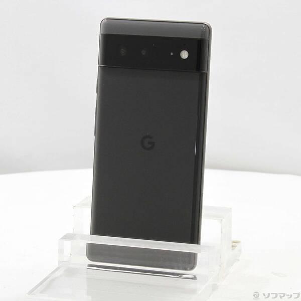 〔中古〕GOOGLE(グーグル) Google Pixel 6 128GB ストーミーブラック GR1YH SIMフリー〔368-ud〕 | 