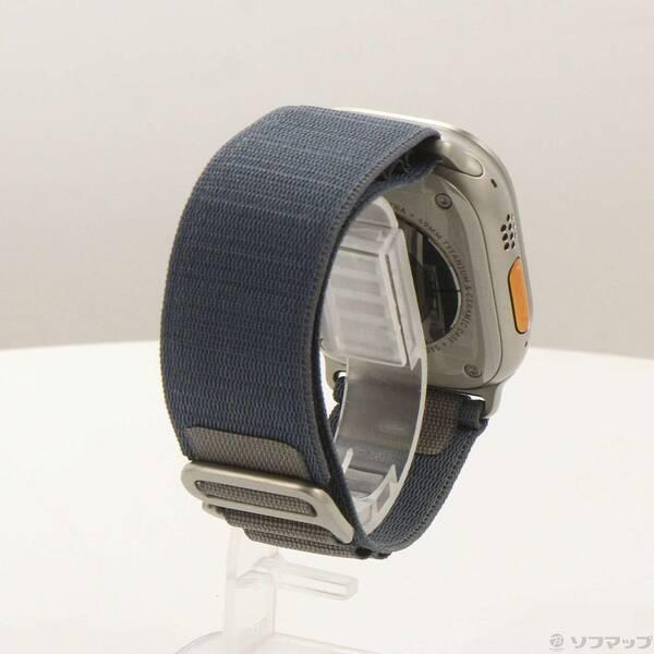 〔中古〕Apple(アップル) Apple Watch Ultra 2 GPS + Cellular 49mm チタニウムケース ブルーアルパインループ〔258-ud〕 |  | 02