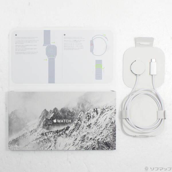 〔中古〕Apple(アップル) Apple Watch Ultra 2 GPS + Cellular 49mm チタニウムケース ブルーアルパインループ〔258-ud〕 |  | 04