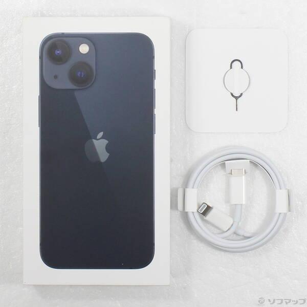 〔中古〕Apple(アップル) iPhone13 mini 256GB ミッドナイト MLJJ3J／A SIMフリー〔258-ud〕 |  | 04