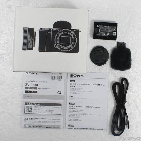 〔中古〕SONY(ソニー) VLOGCAM ZV-E10 II パワーズームレンズキット ブラック ZV-E10M2K B〔198-ud〕 |  | 05