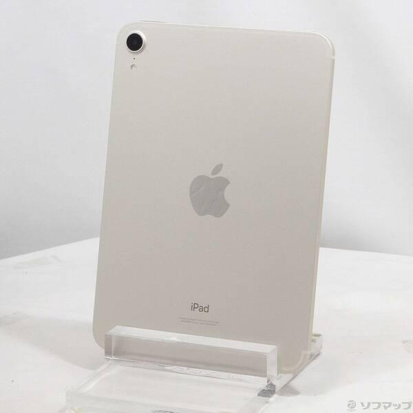〔中古〕Apple(アップル) iPad mini 第6世代 256GB スターライト MK8H3J／A SIMフリー〔349-ud〕 | 
