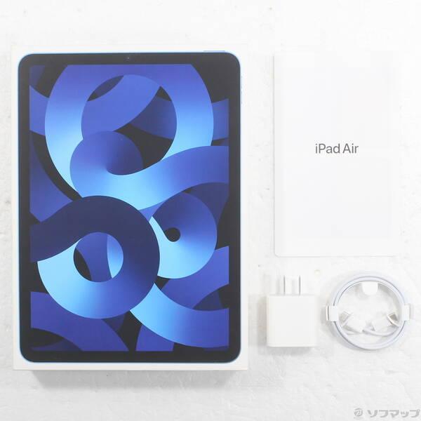 〔中古〕Apple(アップル) iPad Air 第5世代 256GB ブルー MM9N3J／A Wi-Fi〔258-ud〕 |  | 04