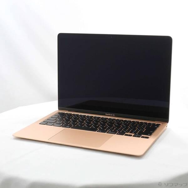 〔中古〕Apple(アップル) MacBook Air 13.3-inch Early-2020 MWTL2J／A Core_i3 1.1GHz 8GB SSD256GB ゴールド 〔10.15 Catalina〕〔258-ud〕 | 