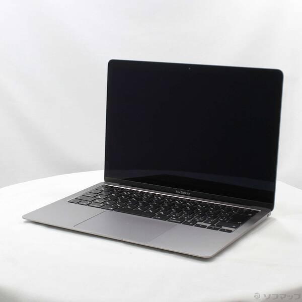 〔中古〕Apple(アップル) MacBook Air 13.3-inch Late-2020 MGN63J／A Apple M1 8コアCPU_7コアGPU 8GB SSD256GB スペースグレイ 〔26.3 Tahoe〕〔198-ud〕 | 